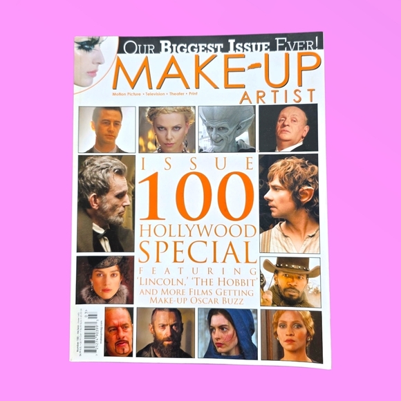 Make-Up Artist Magazine Issue #100 February/March Hollywood Movie Special - Picture 1 of 6